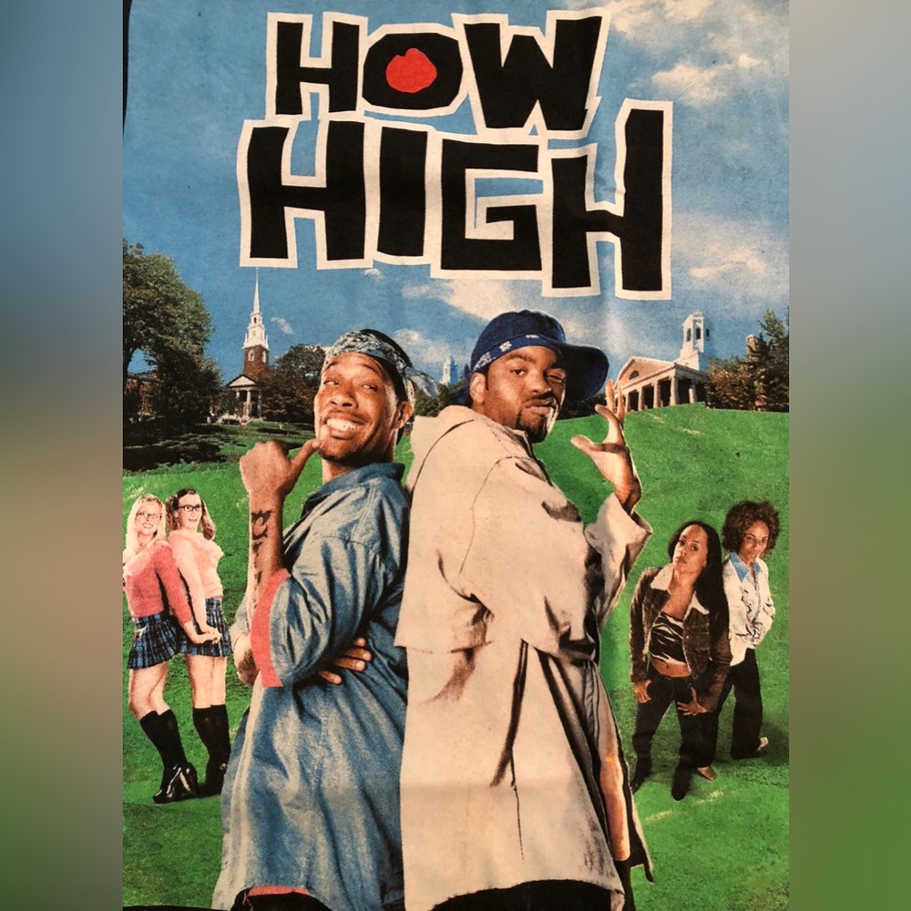 HOW HIGH GRAPHIC TEE SIZE: XL